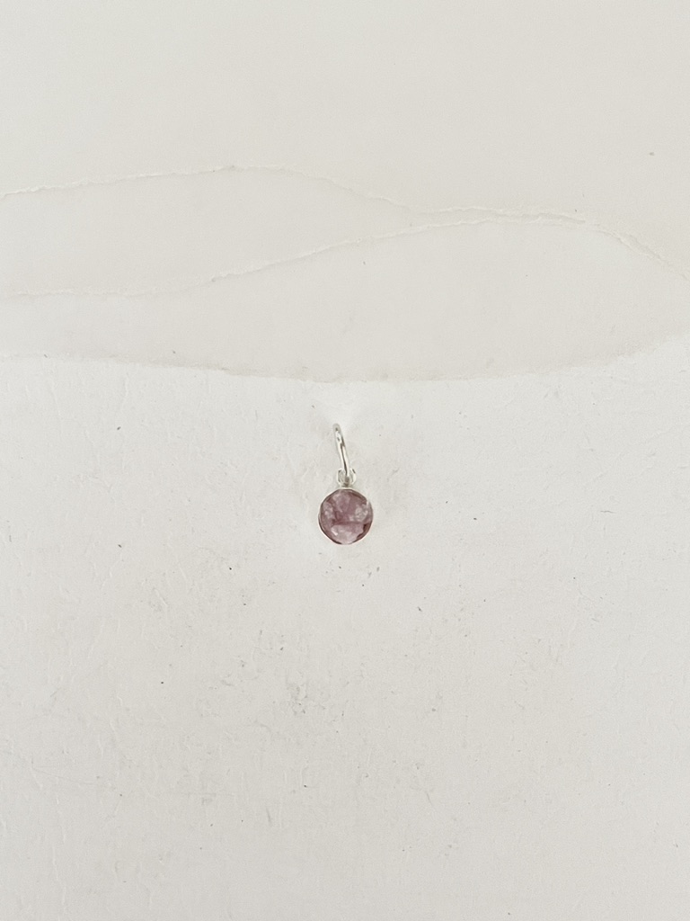 Pendente Turmalina Rosa