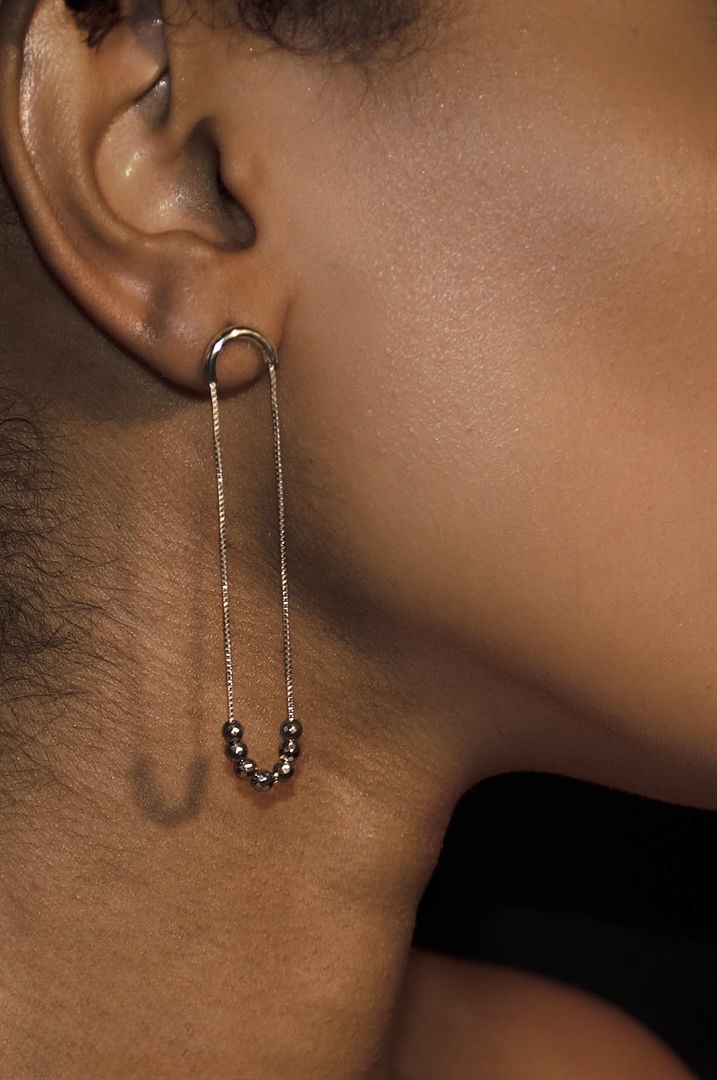 Brinco Balé Hematita - Imagem 2