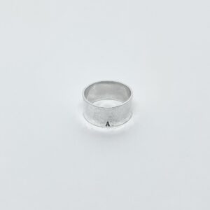 Aliança Textura 1 cm