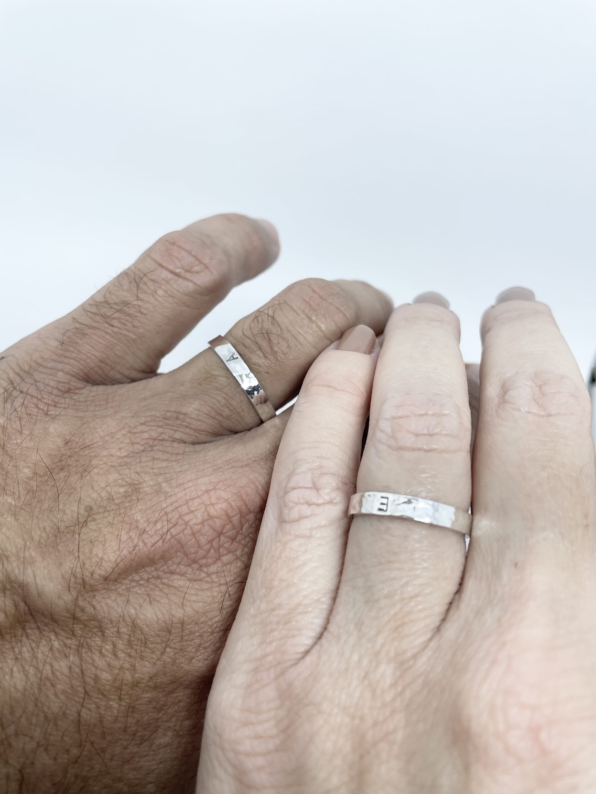 Aliança Textura 3 mm - Imagem 2