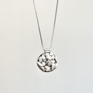 Colar Fragmentos Howlita