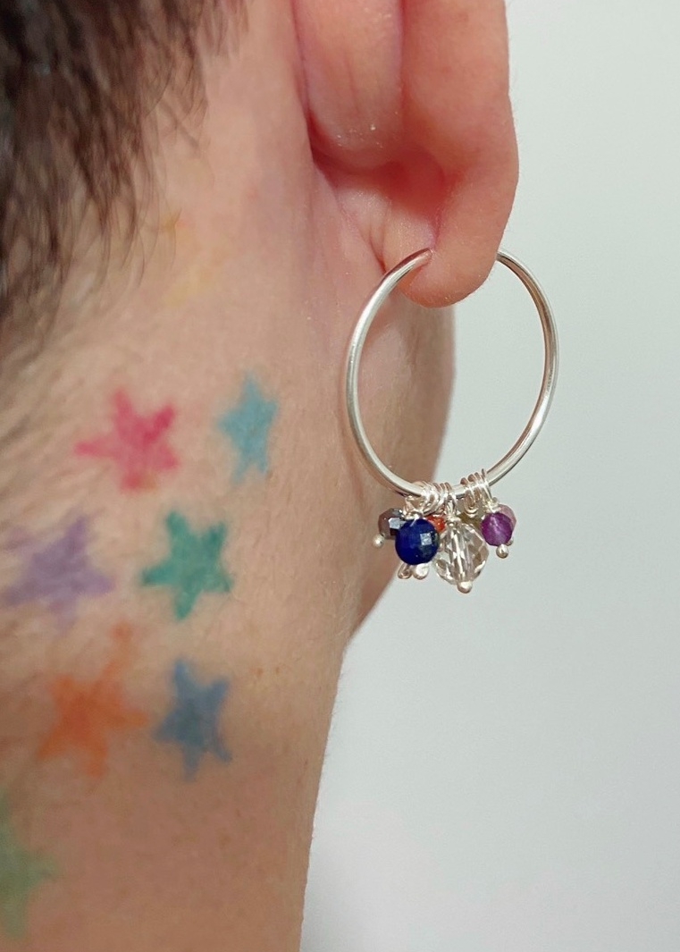 Argola Chuva de Cor - Imagem 2