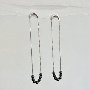 Brinco Balé Hematita