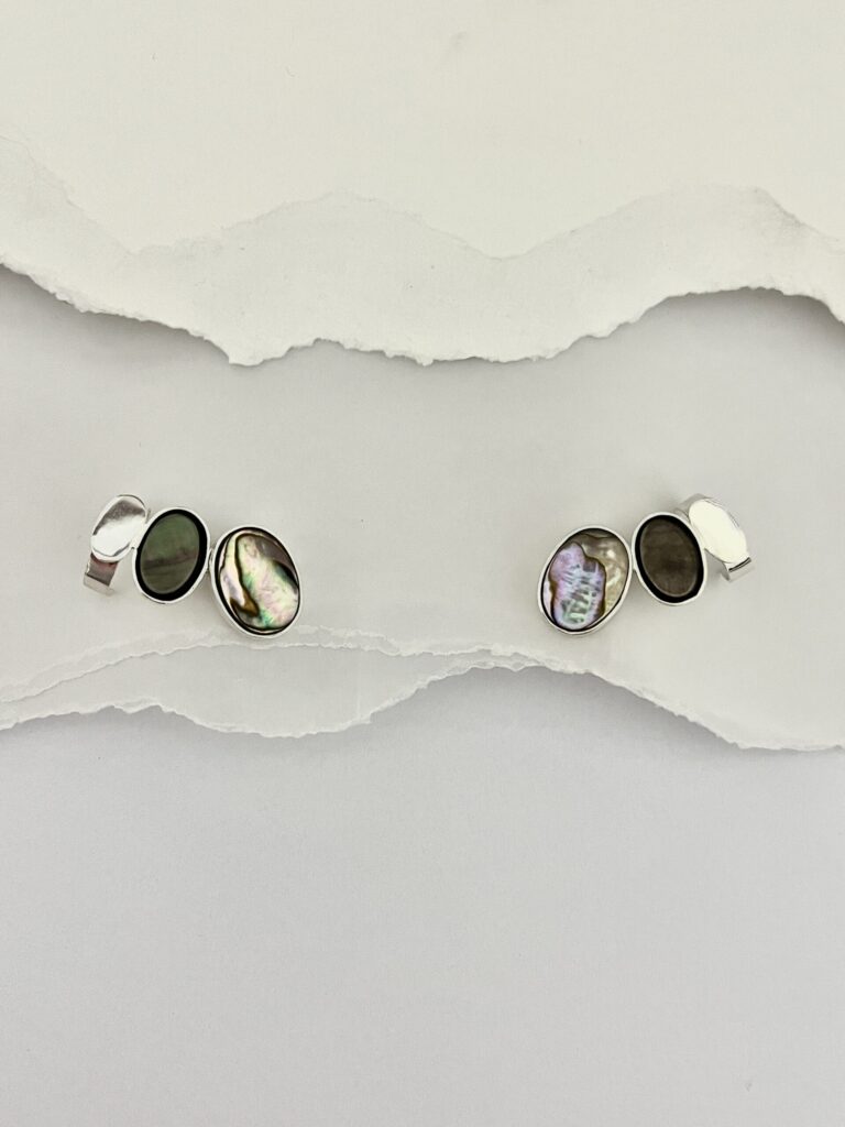 Brinco Unique (Abalone e Madrepérola)