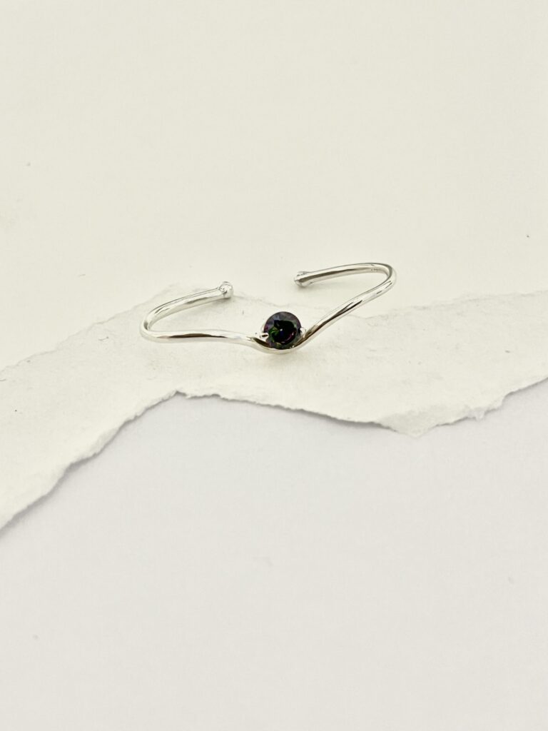 Cuff Brisa Aurora (Zircônia)